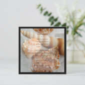 sable blanc de coquillage ii Invitation (Debout devant)