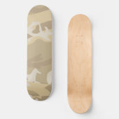 Sable Camouflage Skateboard (Recto)