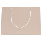 Sable clair Beige Grand sac cadeau (Devant)