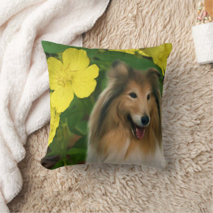 Sable Collie Dog Art Kussen