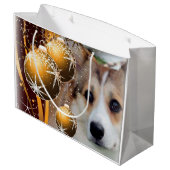 Sable Corgi Large Cadeauzakje (Achterkant Gekanteld)
