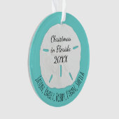 Sable de mer Dollar de Noël Tropical (devant)