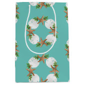 Sable d'étoiles de mer Dollars Sac cadeau de Noël (Devant)