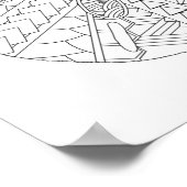 Sable Dollar Adulte Coloriage Poster (Coin)