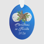 Sable Dollar Bleu Noël Vacances Garde (devant)