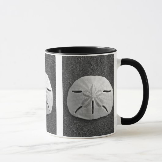 Sable Dollar Coquillage Sand Beach Mug (Droite)