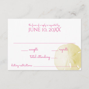 Sable Dollar Mariage Jaune RSVP