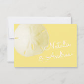 Sable Dollar Mariage Jaune RSVP (Dos)