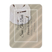 Sable Dollar Wedding Wedding Save the Date Magnet (Vertical)