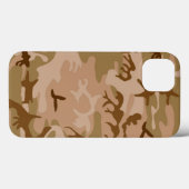 Sable du désert Camo Xtreme Tough iPhone 8/7 Coque (Verso (horizontal))