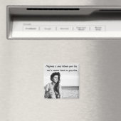 Sable entre vos orteils Magnet de devis (In Situ (Lave-vaisselle))