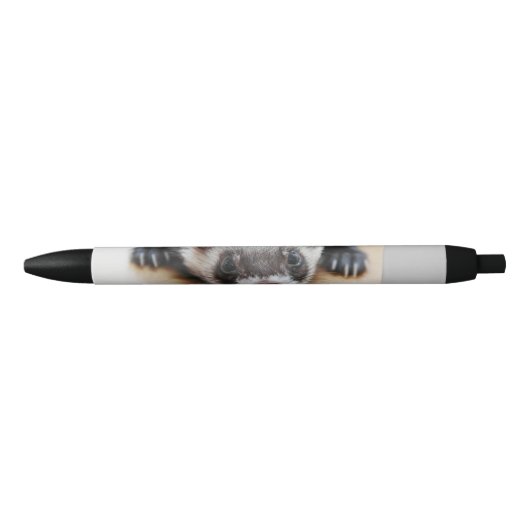 Sable Ferret Zwarte Inkt Pen (Voorkant)