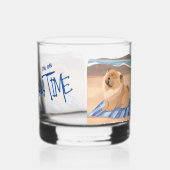 SABLE N'SEA Chow Chow chien Rocks Verre (Droite)