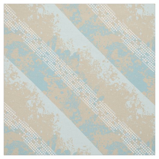 Sable rocheux de plage point abstrait tissu (Échantillon)