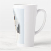 Sable Rough Collie Cadeaux Mug à café à deux tons (Droite)
