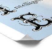 Sable Rough Collie Gifts Poster (Hoek)