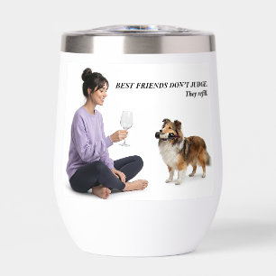 Sable Sheltie Amis du Vin Drôle
