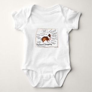 Sable Sheltie Romper