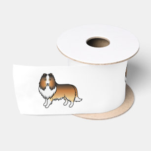 Sable Shetland Sheepdog Sheltie Cartoon Hond Lint