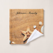 Sable Tropical Serviettes De Bain Personnalisées S (Gant de toilette)