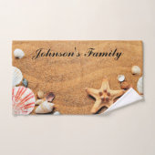 Sable Tropical Serviettes De Bain Personnalisées S (Serviette à main)