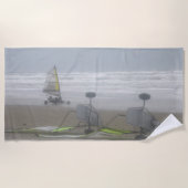 Sable Yachting et équipement Serviette de plage (Devant)