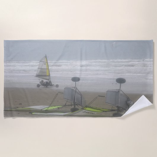 Sable Yachting et équipement Serviette de plage (Devant)