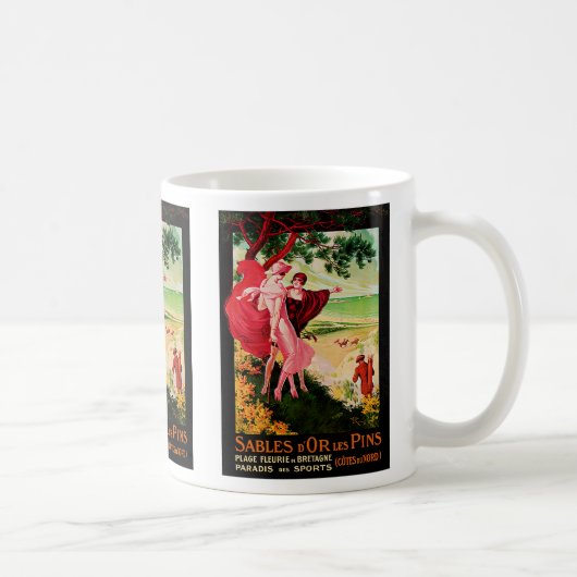 Sables d'Or les Pins Coffee Mug (Droite)