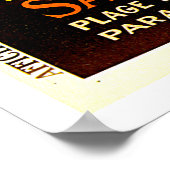 Sables D'Or Les Pins ~ France Affiches De Voyage (Coin)