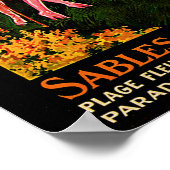 Sables d'or Les Pins Poster (Hoek)