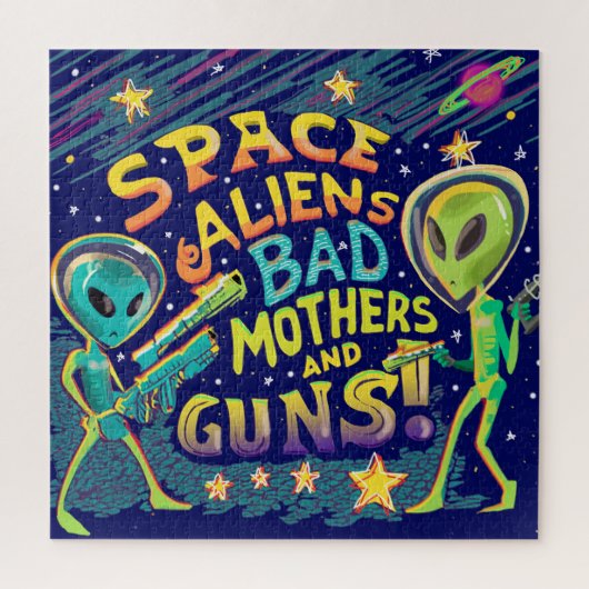 SABMG! Sci-fi puzzel Legpuzzel (Verticaal)