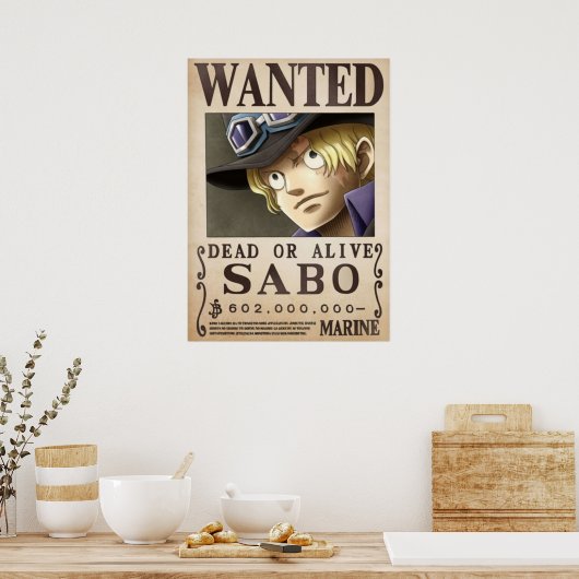 Sabo wilde poster (Keuken)