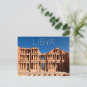 Sabratha, Libye Carte Postale de Voyage (Debout devant)