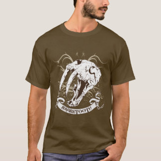 Sabretooth Skull Ver 1 T-shirt