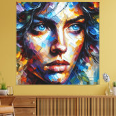 SABRINA CANVAS AFDRUK (Insitu (Woonkamer))