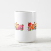 Sabrina - Floral and Bee Design Mug (Centre)