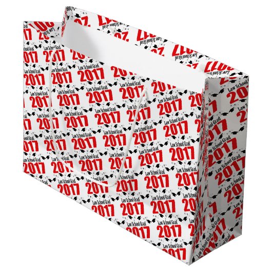 Sac 2017 de cadeau d'obtention du diplôme de (Devant Angle)
