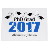 Sac 2017 de cadeau d'obtention du diplôme de (Devant)
