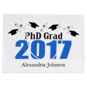 Sac 2017 de cadeau d'obtention du diplôme de (Dos)