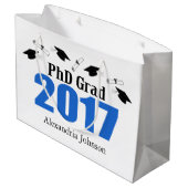 Sac 2017 de cadeau d'obtention du diplôme de (Dos Angle)