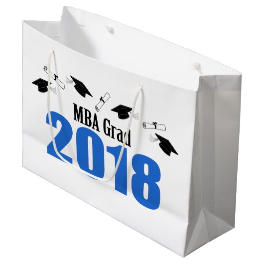 Sac 2018 de cadeau d'obtention du diplôme de (Devant Angle)