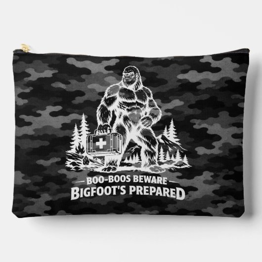 Sac à accessoires Bigfoot Sasquatch (Recto)