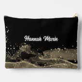 Sac à accessoires de pageant personnalisé en sable (Verso)