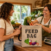 "SAC À ALIMENTATION" - Sac fourre-tout polyvalent