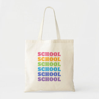 Sac à bandoulière à typographie verticale COLORÉE