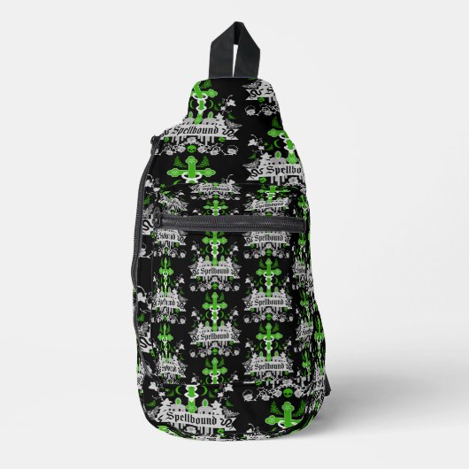 Sac À Bandoulière Accessoires de mode Gothique Post Punk (Recto)