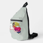 Sac À Bandoulière Ange de paix et d'harmonie (Coin droit)