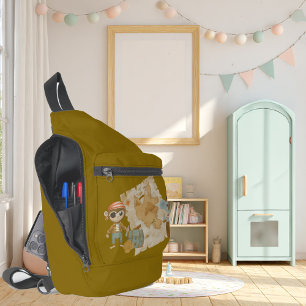 Sac À Bandoulière Anniversaire Pirate Chasseur de Trésor