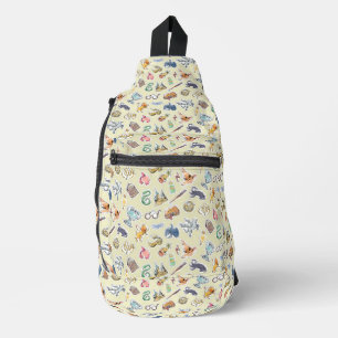 Sac À Bandoulière Aquarelle Harry Potter Icons