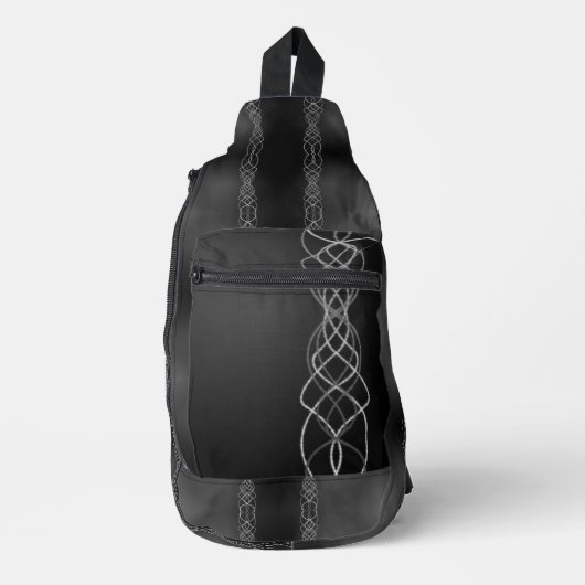 Sac À Bandoulière Argentée (Recto)